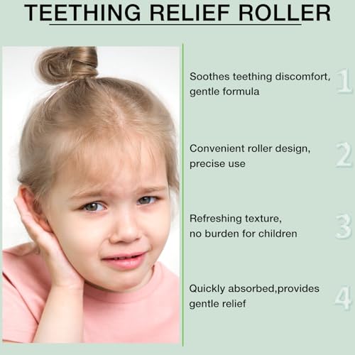Velaria relief component in teething roller