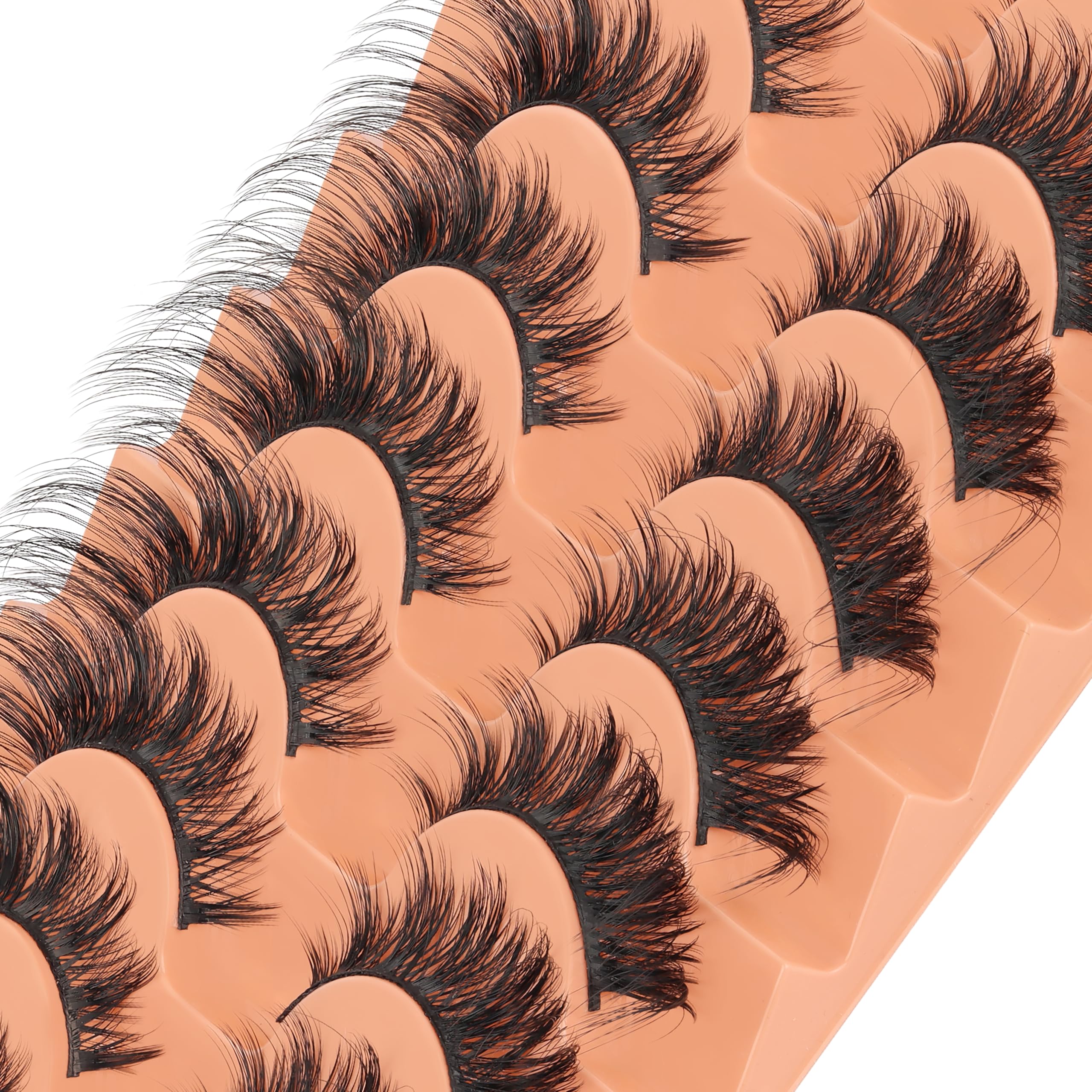 Veleasha doll eyelashes provide soft, weightless feel for natural look.
