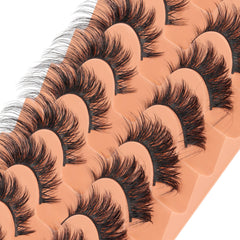 Veleasha doll eyelashes provide soft, weightless feel for natural look.