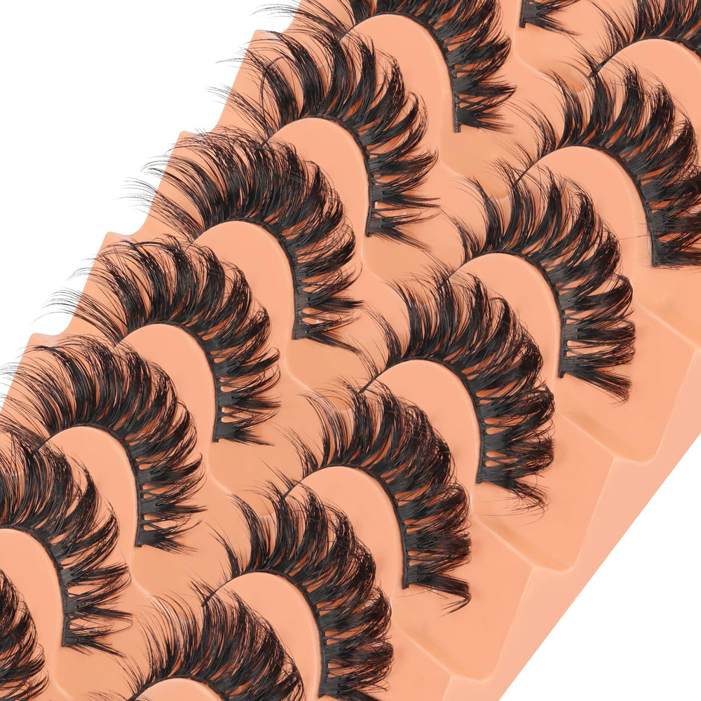 Veleasha Lashes measure 11–18 mm for customizable length
