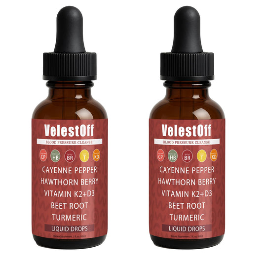 Velestoff Cayenne Pepper Drops bottle - front view