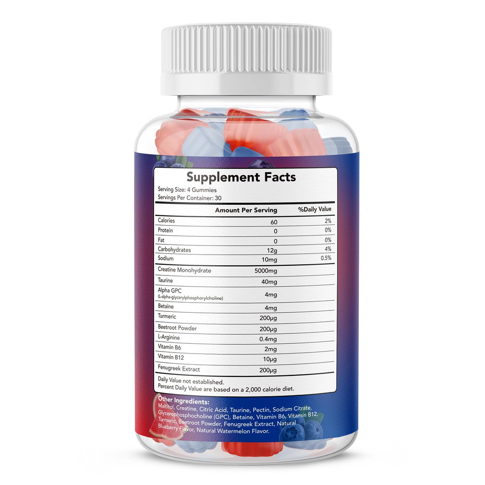 Jar and packaging for VELOTO Creatine Gummies