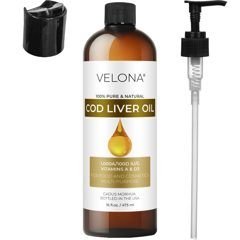Cod liver oil added to smoothies and salad dressings