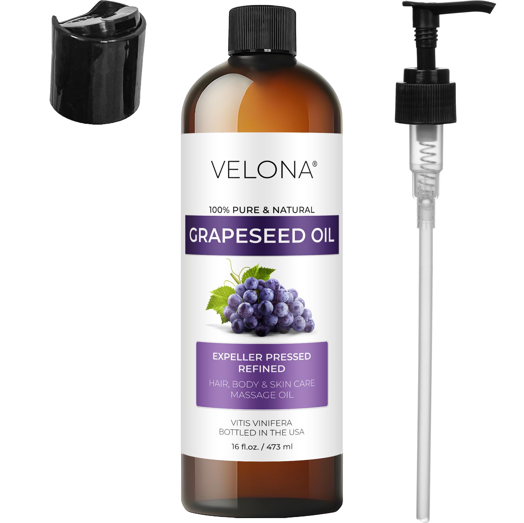 Hair care: Grapeseed Oil for shine and moisture