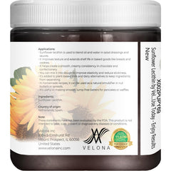Sunflower lecithin used in skincare for hydration and softness