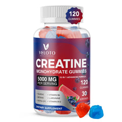 VELOTO Creatine Gummies front label