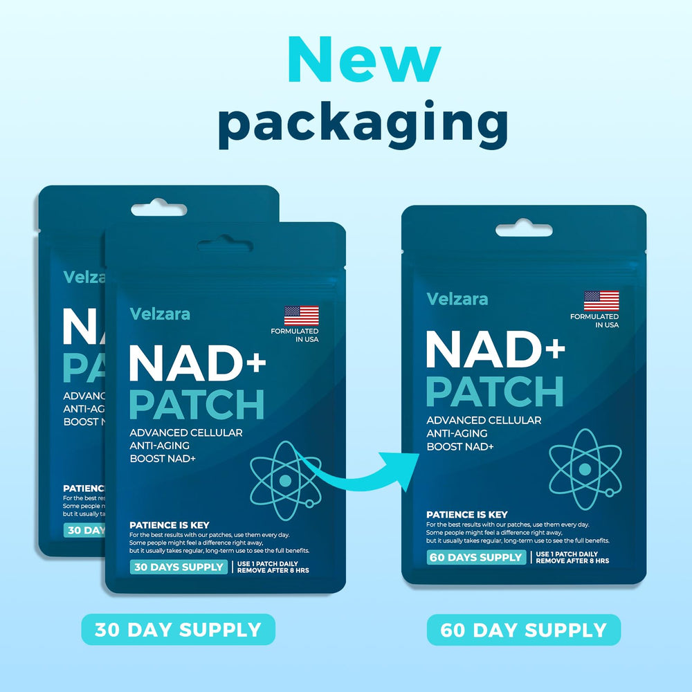 Vegan formulation of Velzara NAD+ Patches