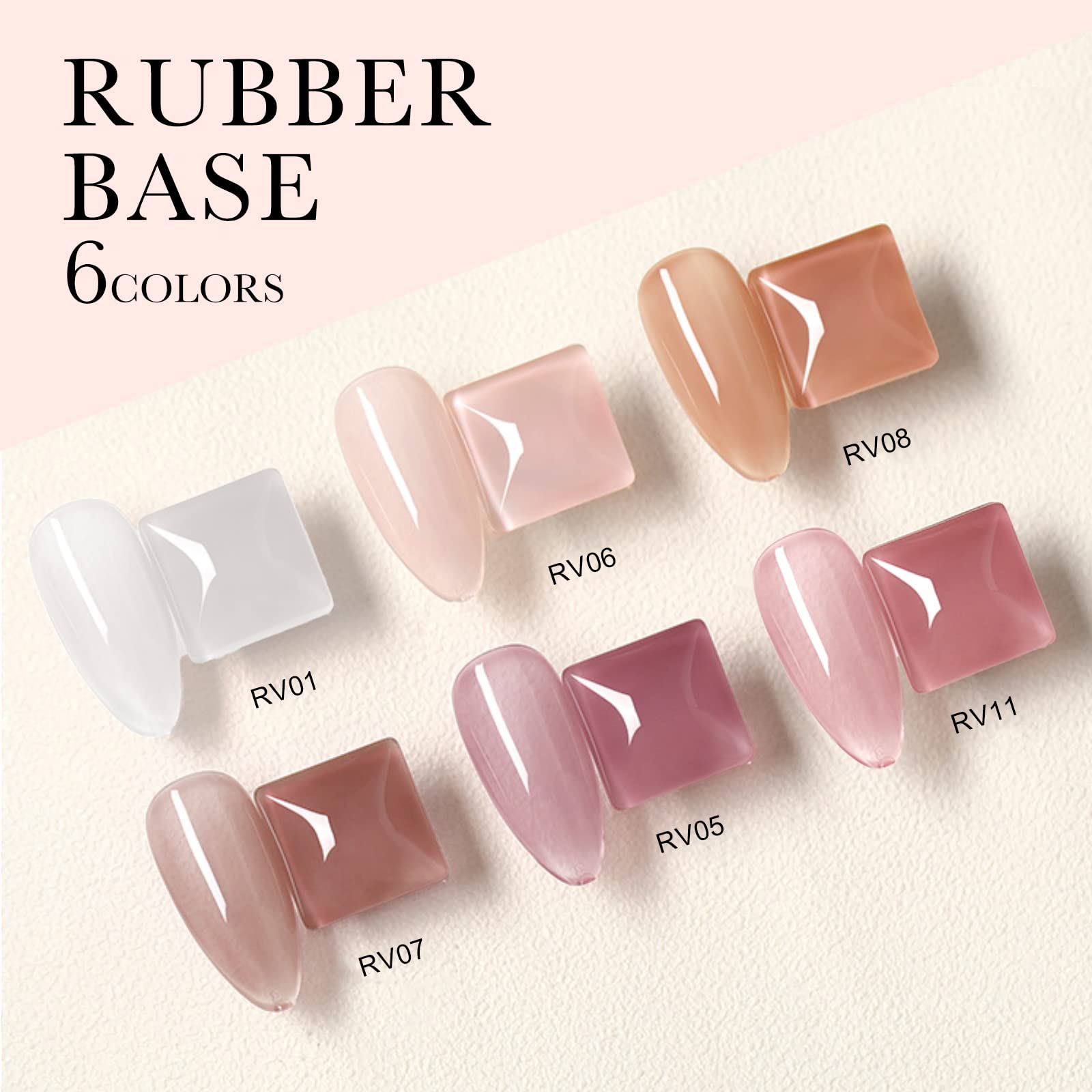 Venalisa 3-in-1 rubber base gel brush enables even color application