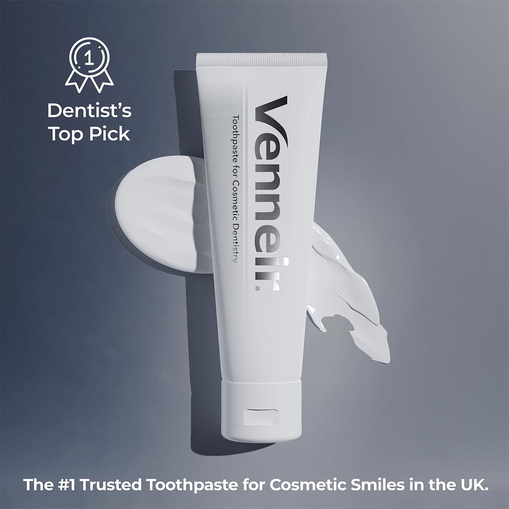 Dentist-approved toothpaste for veneers and implants