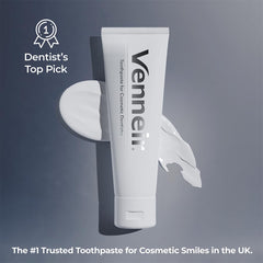 Dentist-approved toothpaste for veneers and implants