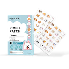 Venrock pimple patches in animal shapes pack for versatile blemish care
