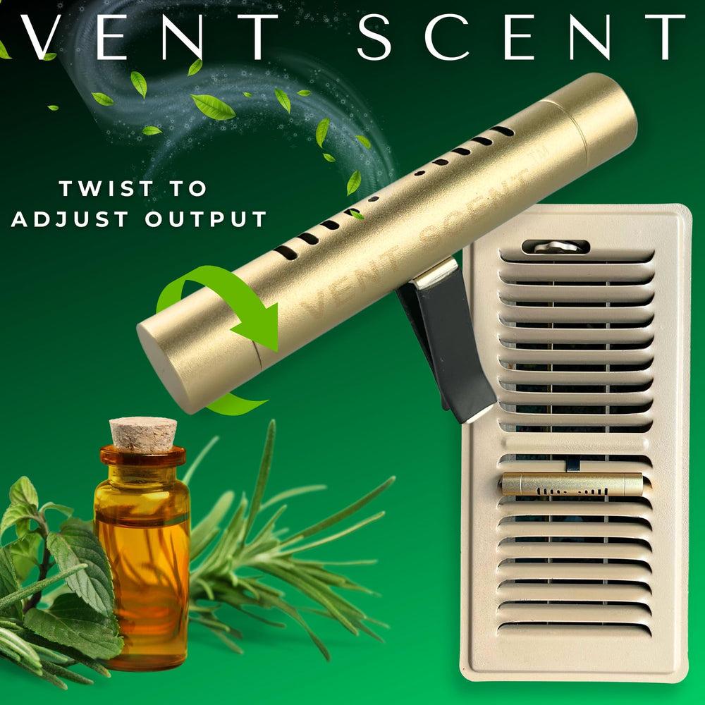 Vent Scent with oil diffusion and adjustable strength