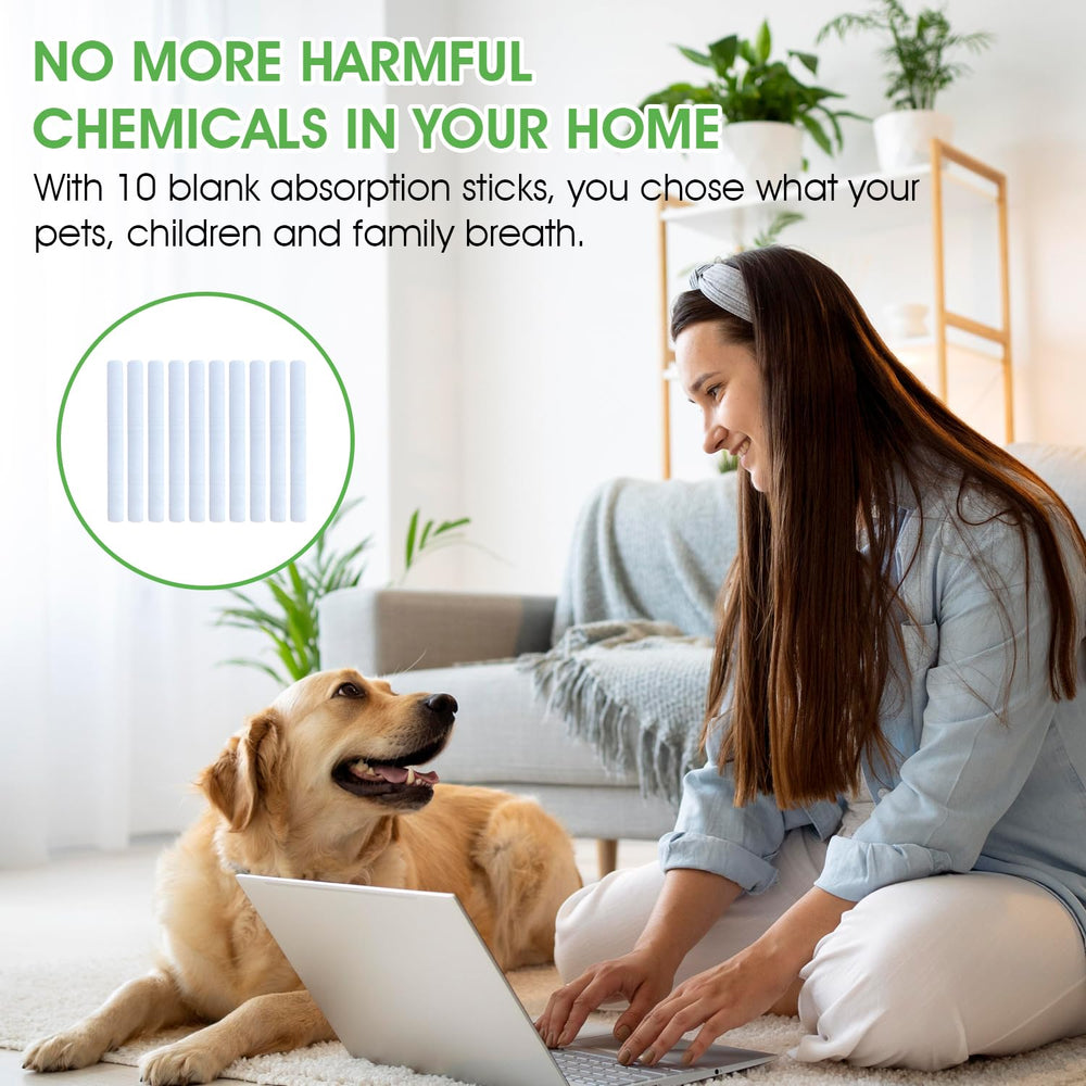 Living room setup showing Vent Scent usage