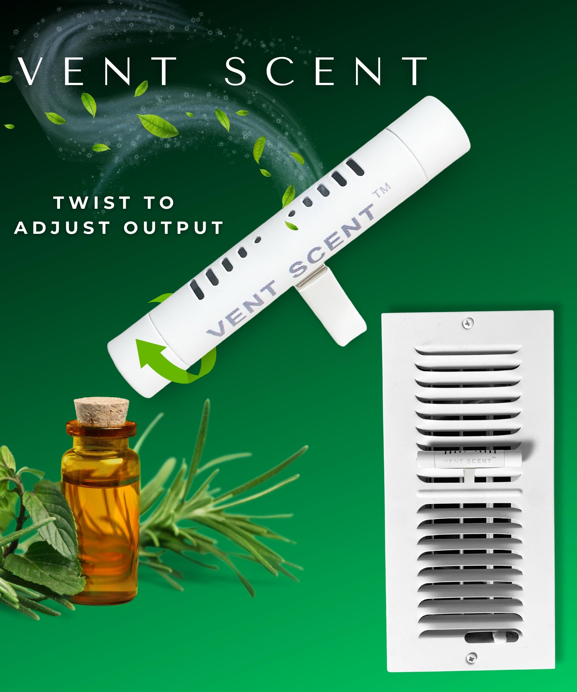 Ten scented sticks included in the Vent Scent kit
