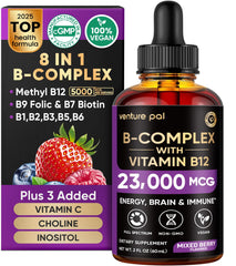 Venture Pal B Complex Liquid Drops bottle and label