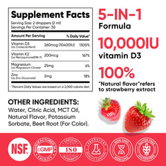 Coconut-derived MCT oil component on label