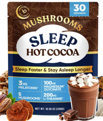 Venture Pal Mushroom Cocoa powder jar with label