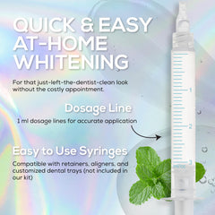 Enamel-safe formula, no SLS or parabens