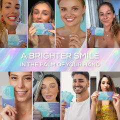 Enamel-safe, sensitive-teeth friendly whitening strips