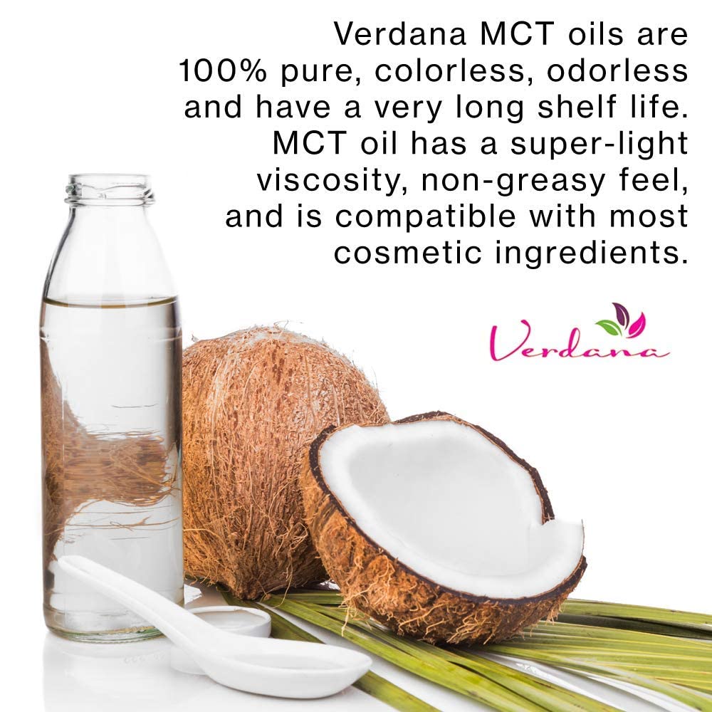 Long shelf life MCT oil suitable for kitchen and cosmetics