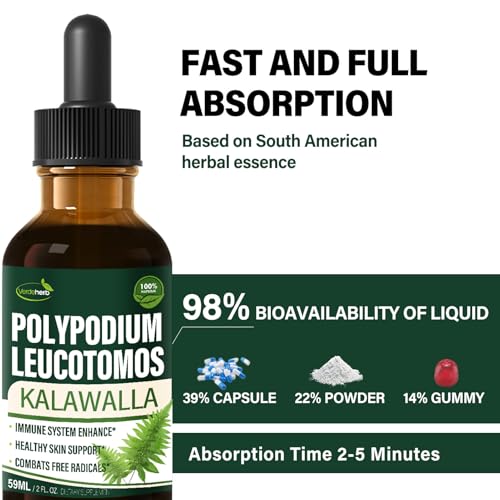 Polypodium Leucotomos Kalawalla root extract label
