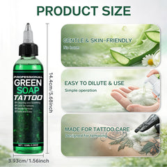 Vereclue Green Soap cleaning process delivers consistent foam coverage.