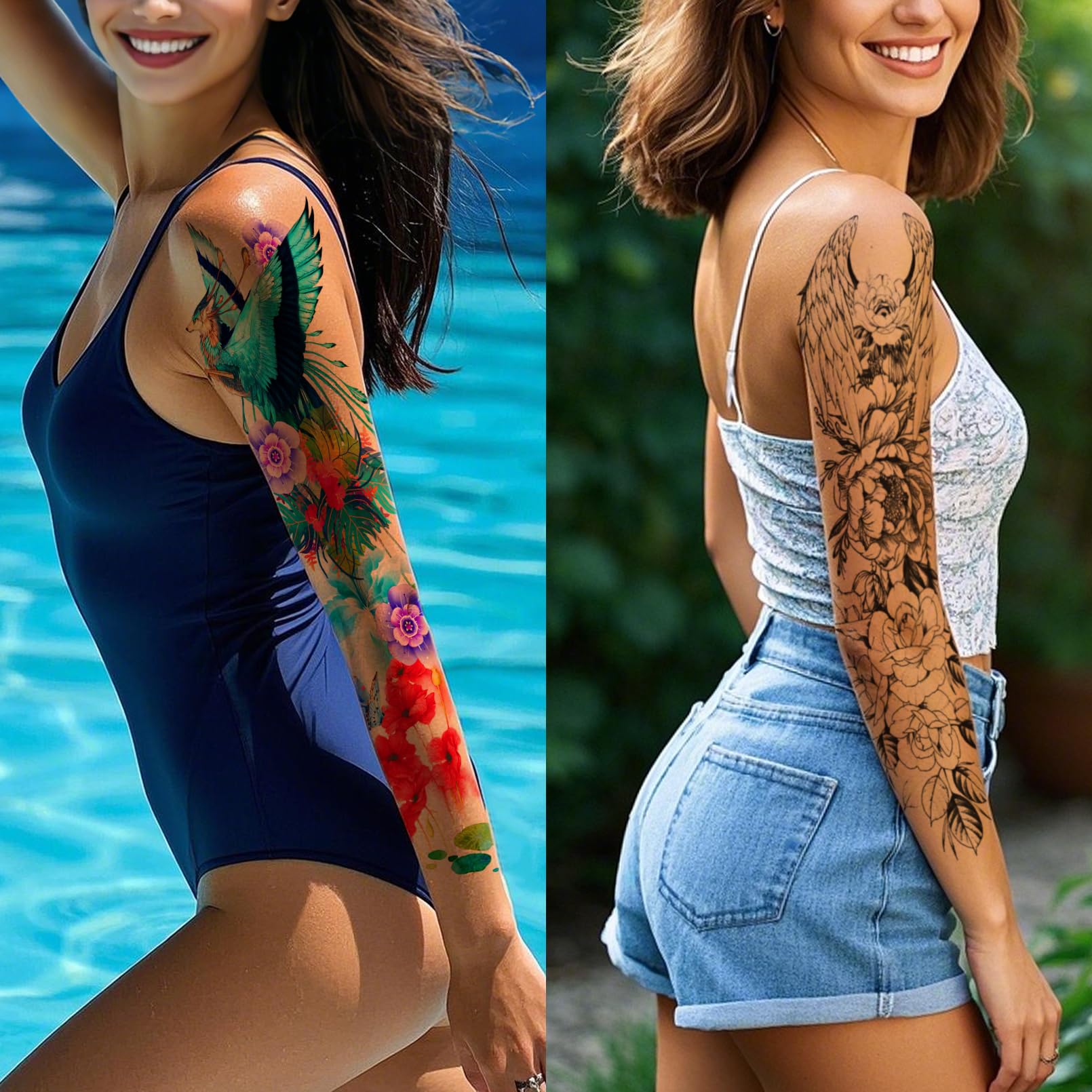 VERKSTAD bold designs sleeve for expressive arm art.