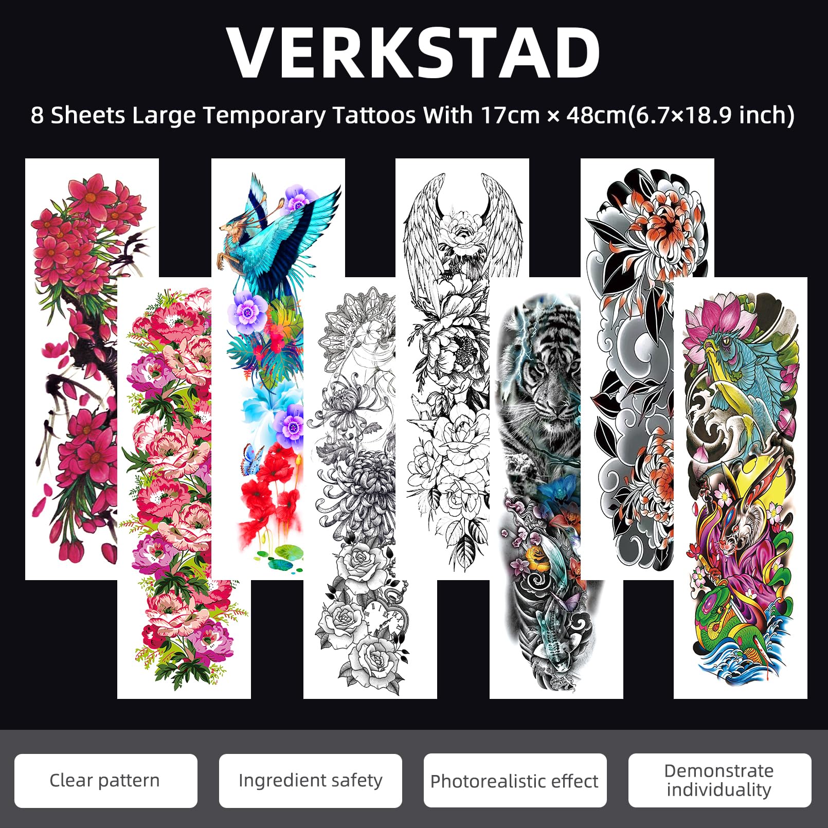 VERKSTAD party cosplay-ready body art for events.