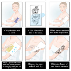 VERKSTAD quick-easy-application tattoos in minutes