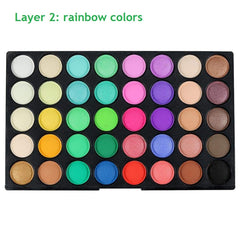 Veronni 120 Colors bright shades for bold statement lids