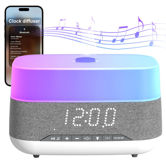 Front view of versatile 300ml essential oil diffuser