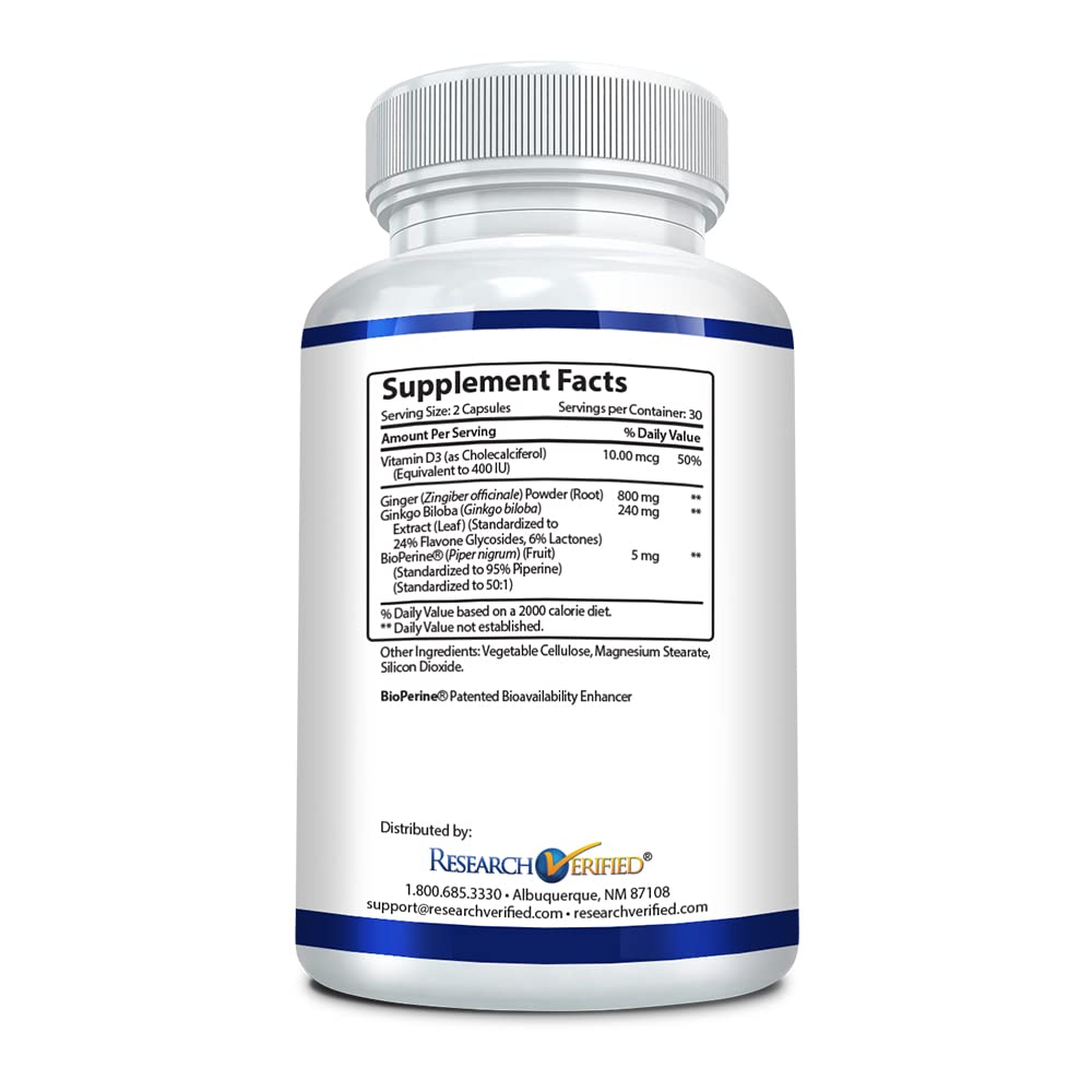 Vertigo Defense capsules in bottle - 60 capsules