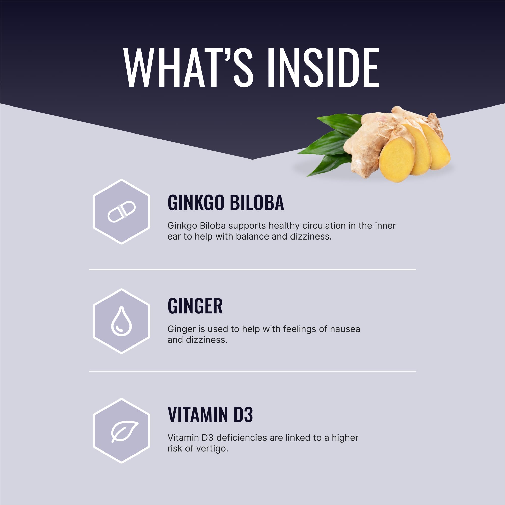 VertiSyl bottle back label with ingredients