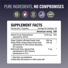 Ginkgo Biloba leaves, a VertiSyl ingredient
