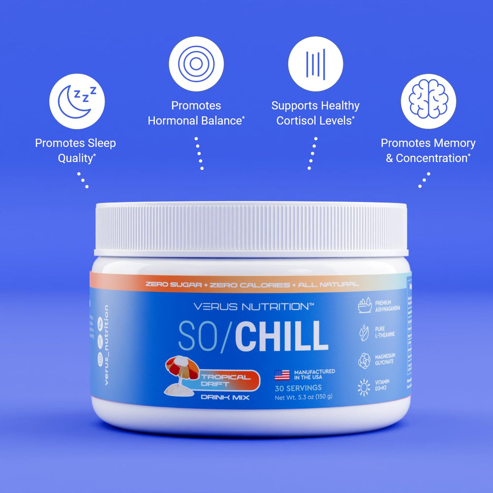 Key ingredients: L-Theanine, Ashwagandha, and Magnesium Glycinate