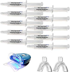 Very strong 44% WTG Carbamide Peroxide teeth whitening gel syringes (3cc each) – 10 syringes
