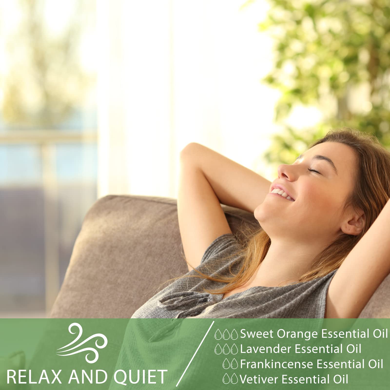 PHATOIL Vetiver essential oil label close-up