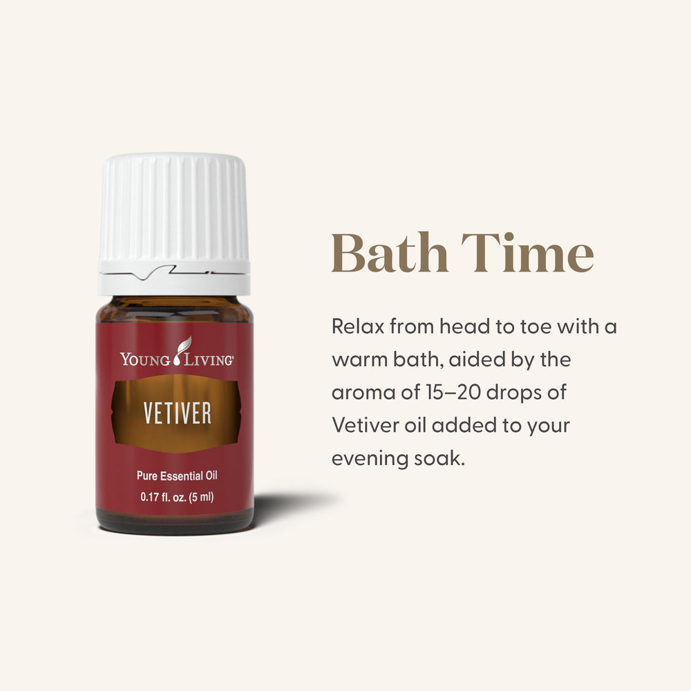 Vetiver essential oil drops diffuser scene highlighting calming atmosphere and tranquil evenings.