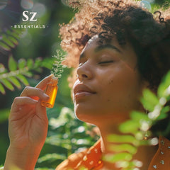 Skincare or massage blend featuring Vetiver essential oil
