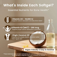 Vegan-friendly, plant-based softgels