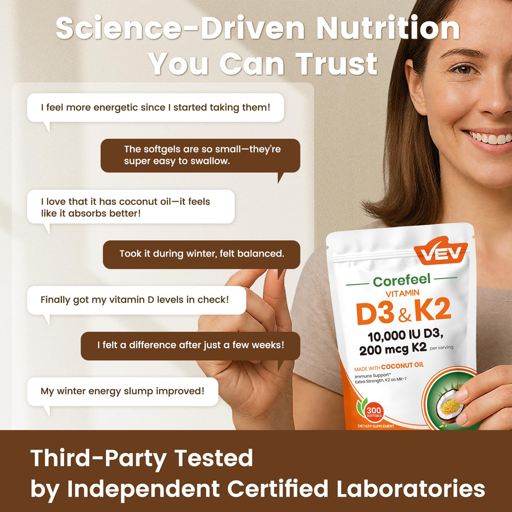 Pouch packaging with 300 softgels