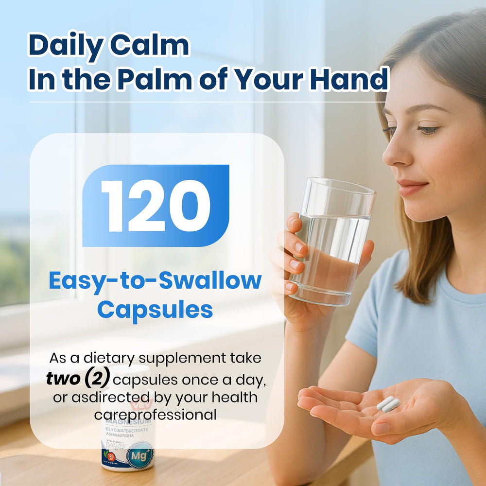 Product packaging and label of VEV DeepCalm