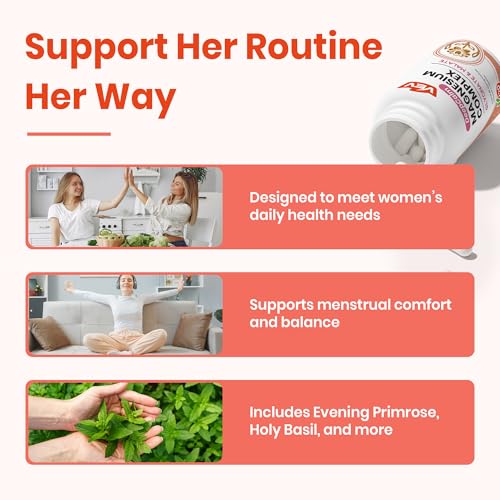 Lifestyle shot of a calm woman taking a daily magnesium supplement