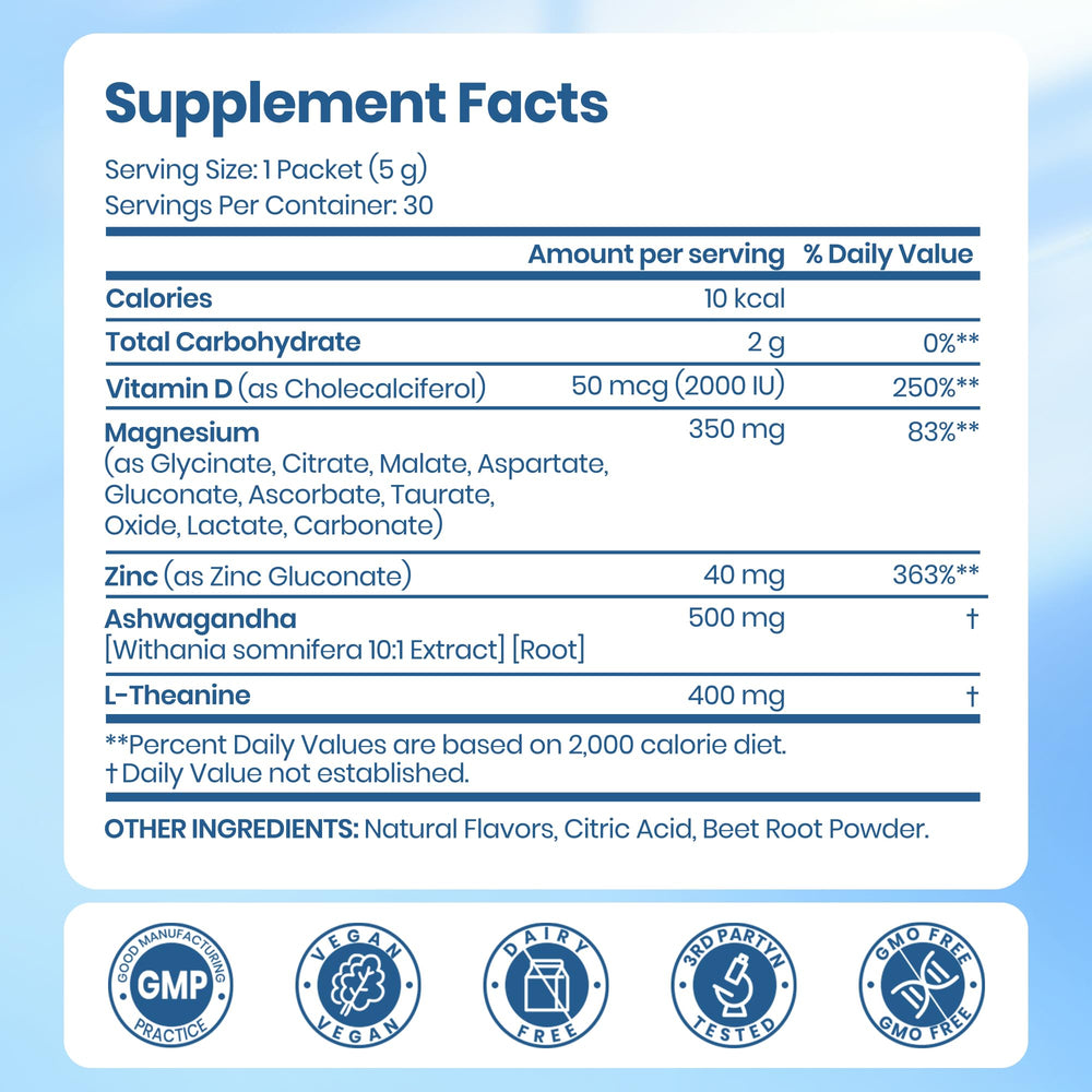 30-count packaging image for VEV Magnesium Complex for Women