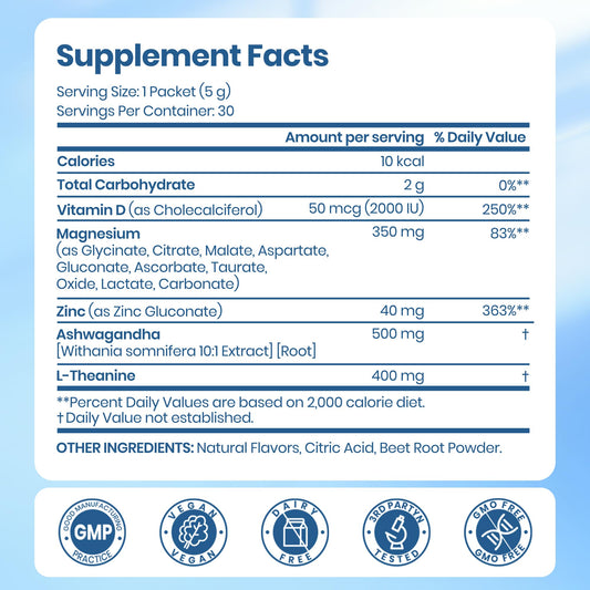 30-count packaging image for VEV Magnesium Complex for Women