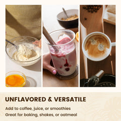 Ingredients list for VEV Multi Collagen Peptides Powder