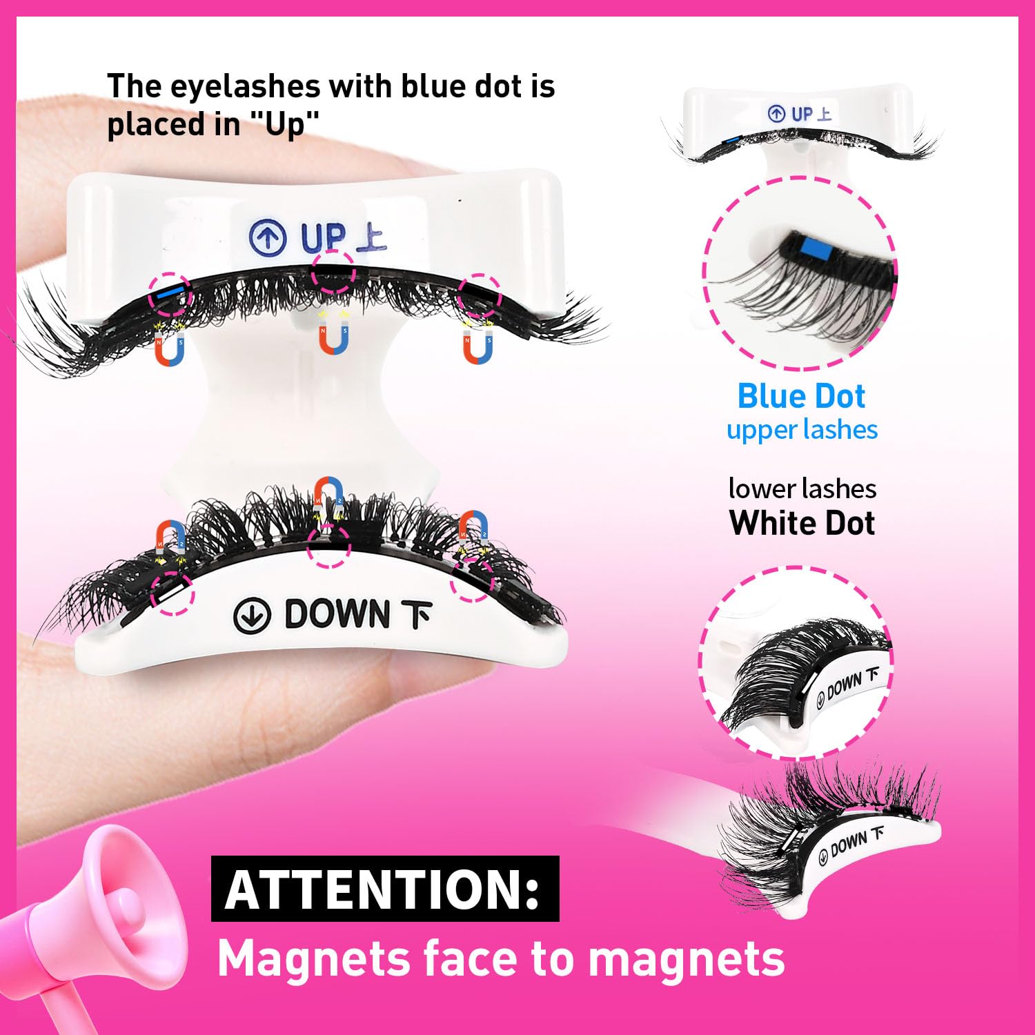 Vevela applicator tool for precise lash placement