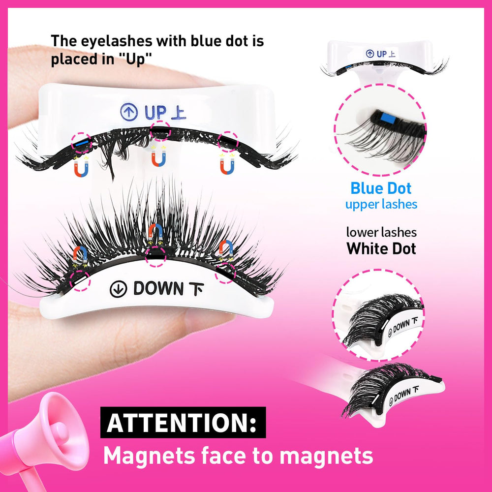 No glue needed with Vevela lashes for clean, irritation-free wear.