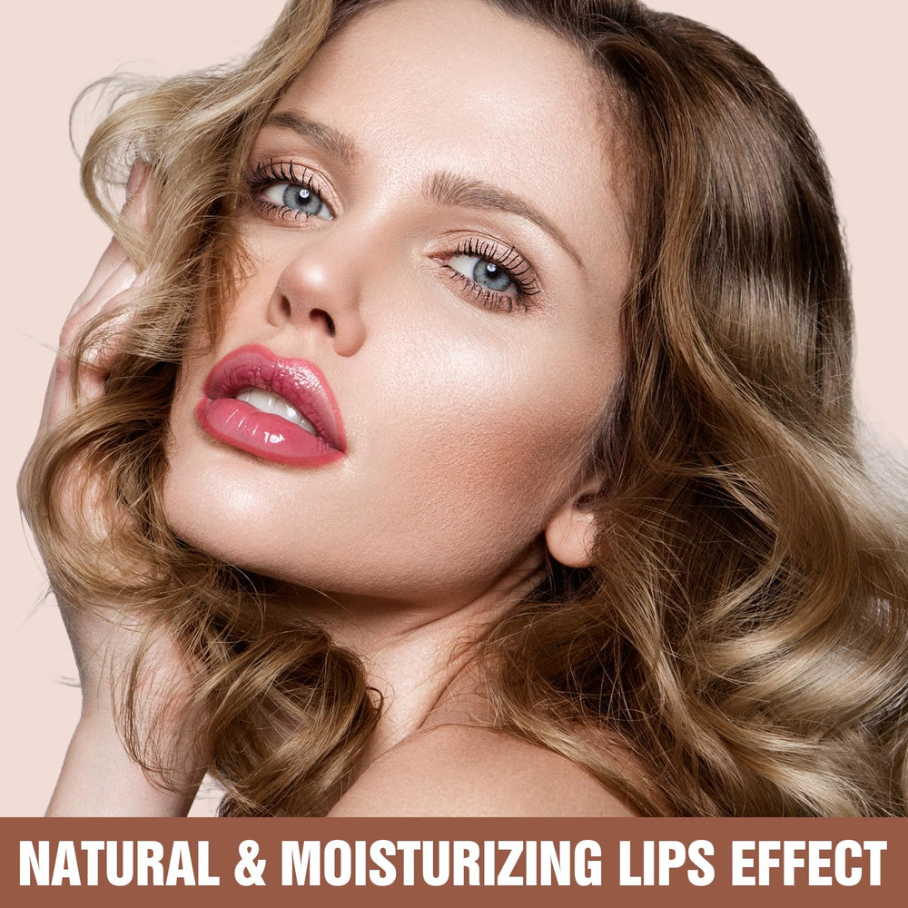 Vevivia Lip Stain Set application process illustrates two-layer build and peel-off technique