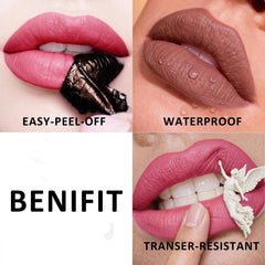 Vevivia Lip Stain mauve shade swirl, perfect harmony for any look.